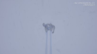 i fear i will be buried by this snow - a Video Art Artowrk by Huaijin Li